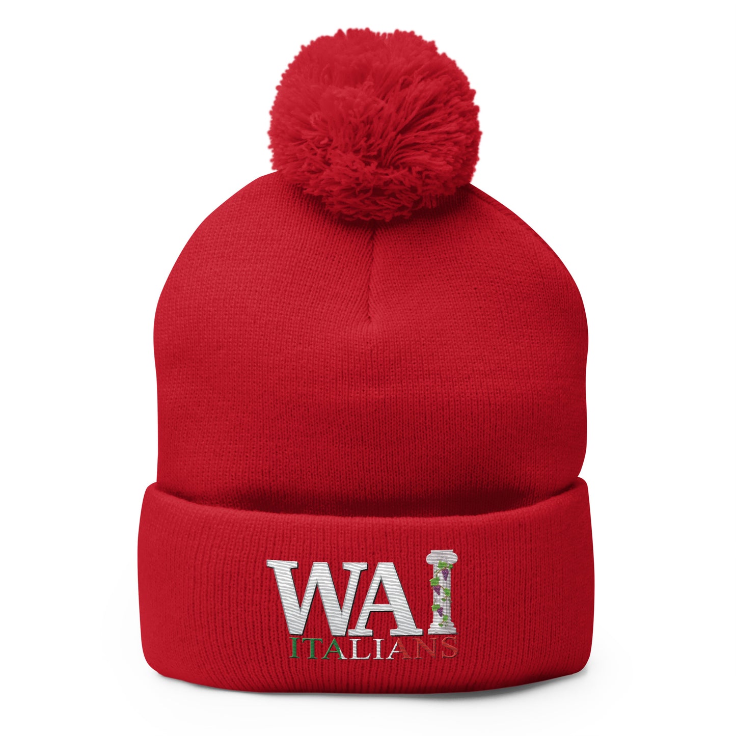 WAItalians Pom-Pom Beanie